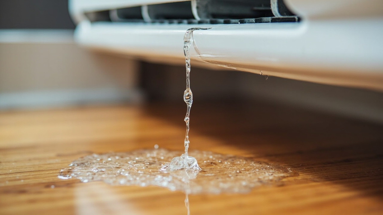 Why Your Air Conditioner Is Dripping Water in Boston Homes