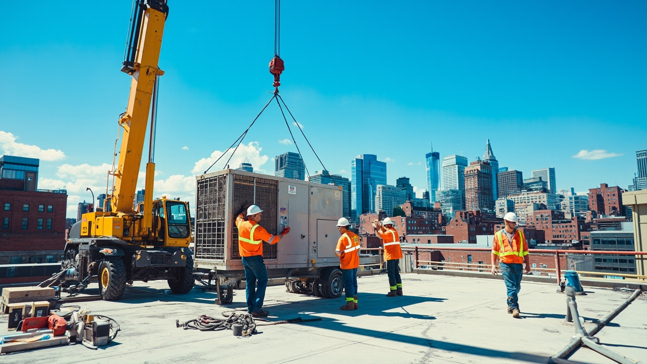 Why Boston Commercial Buildings Require Specialized RTU Installation