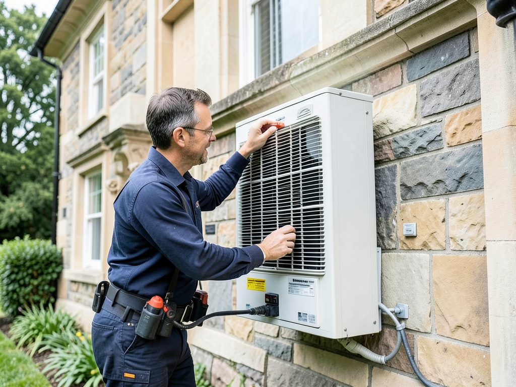 High efficiency cooling upgrades for historic esta