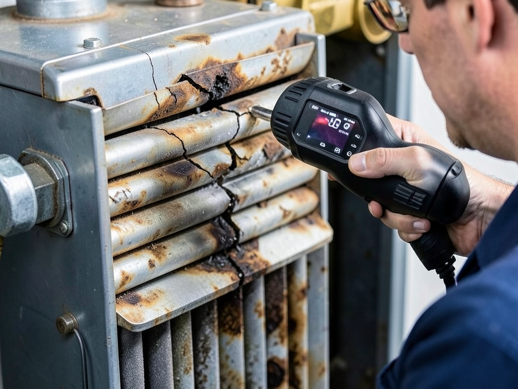 Is Your Old Furnace Still Safe? (How to Check for a Cracked Heat Exchanger in Your Newton Home)