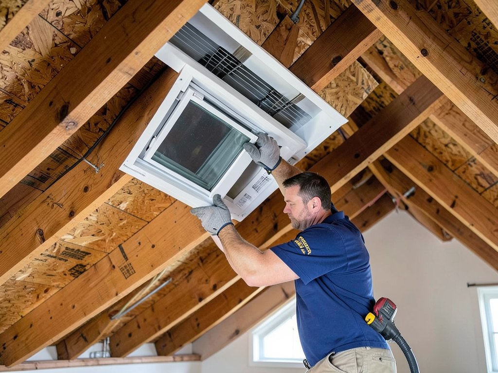 The best way to heat and cool a finished attic in