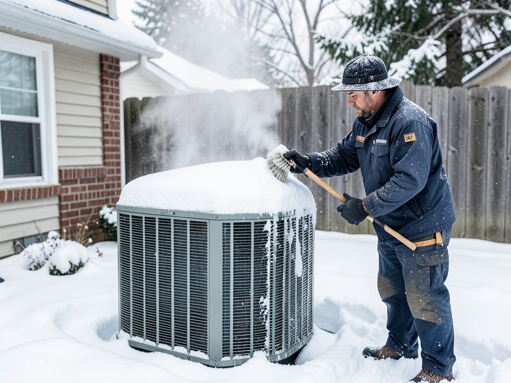 Why you need to clear the snow away from your heat